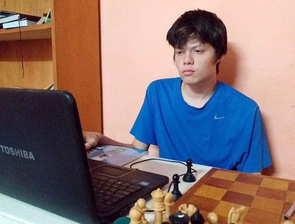 Ángel Montiel, con buena actuación en torneo online - Polideportivo - ABC Color