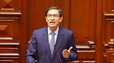 El Congreso peruano destituye al presidente Martín Vizcarra - Noticiero Paraguay