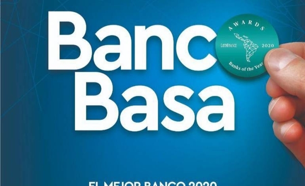 HOY / Basa, reconocido como Mejor Banco de Paraguay 2020 por LatinFinance