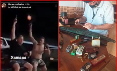Prisión preventiva para detenidos por realizar disparos al aire