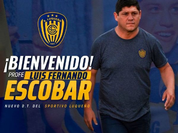 Escobar apunta a levantar a Luqueño