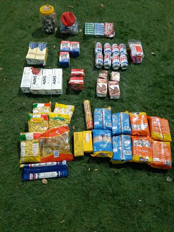 Robo ALIMENTOS y BEBIDAS de una CASILLA y fue DETENIDO