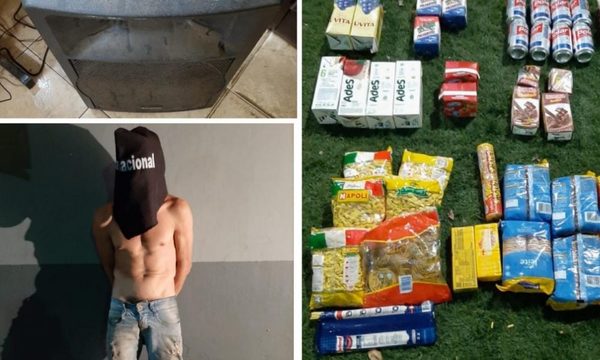 Detienen a sujeto que vació casilla frente a shopping