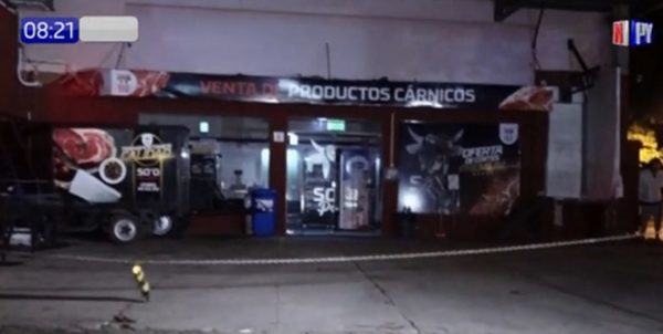 Controlan principio de incendio en carnicería | Noticias Paraguay
