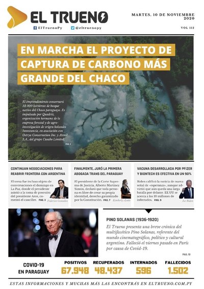 E-paper 10 de Noviembre 2020 - El Trueno