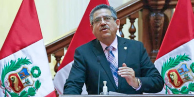 Manuel Merino asume la presidencia de Perú tras la destitución de Vizcarra | .::Agencia IP::.
