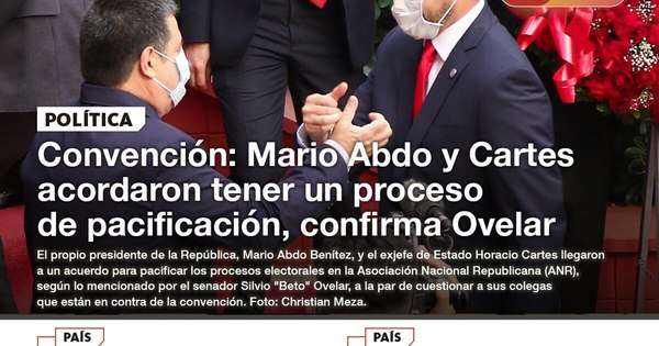 La Nación / LN PM: Las noticias más relevantes de la siesta del 10 de noviembre