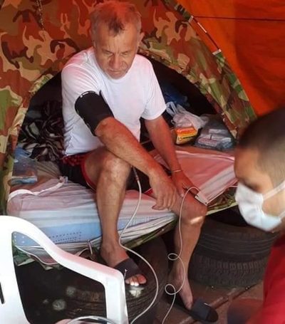 16 días de huelga de hambre de trabajador