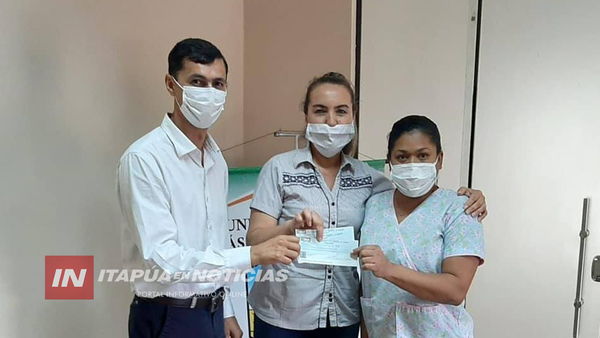 MUNICIPALIDAD DE TOMÁS R. PEREIRA ENTREGÓ APORTE AL CONSEJO LOCAL DE SALUD