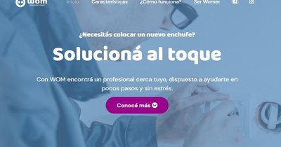 La Nación / WOM, la aplicación para contratar todo tipo de servicios y de forma confiable