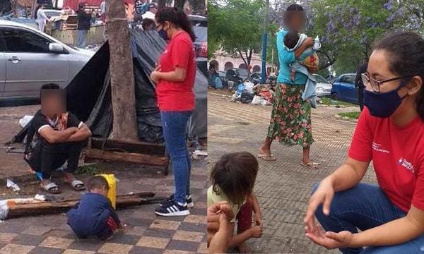 Articulan asistencia a niñas, niños y adolescentes indígenas provenientes de Caaguazú – Prensa 5