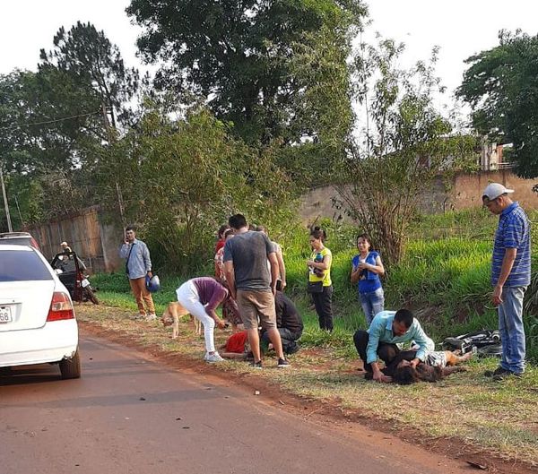 Muere adolescente que sufrió accidente de tránsito el fin de semana - ABC en el Este - ABC Color