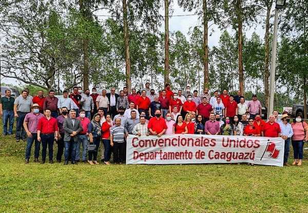 HOY SE REUNIERON CONVENCIONALES DEL CAAGUAZÚ