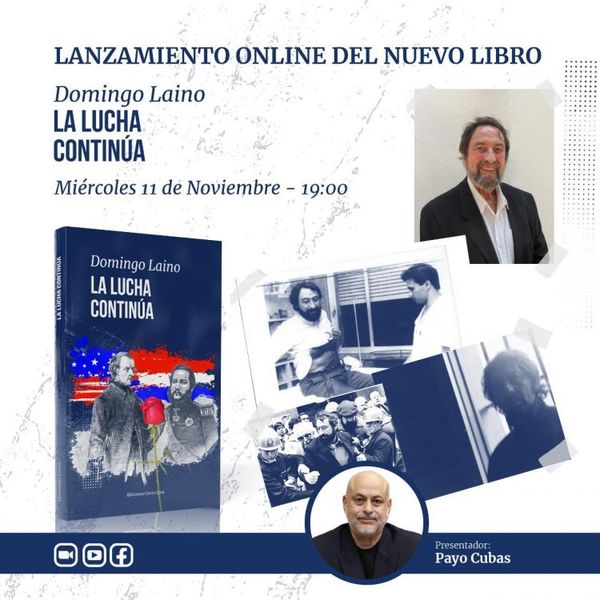 Presentación online de libro de Domingo Laino