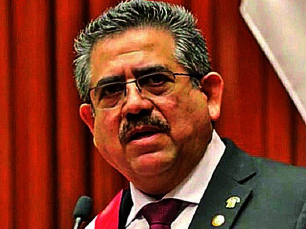 Manuel Merino es presidente de Perú