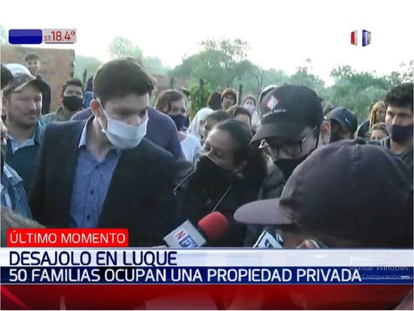 Desocupan una propiedad en Luque tras negociaciones