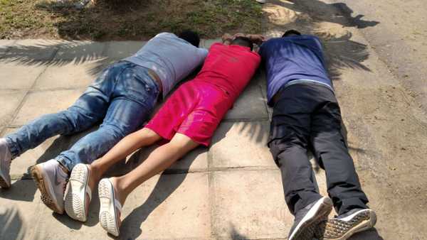 Frustran planes de robo en Asunción y detienen a tres hombres con órdenes de captura » Ñanduti