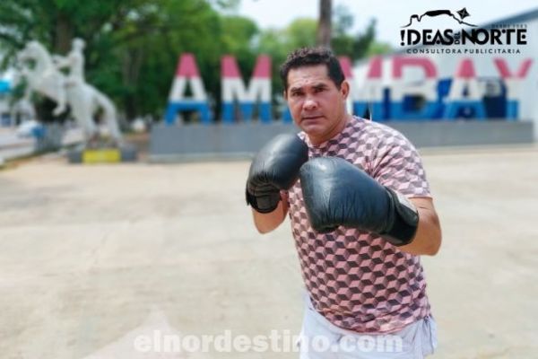 Pedro Juan Caballero tendrá un campeón nacional de boxeo de la mano del ex monarca categoría liviano Luís Candia