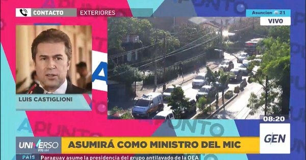 La Nación / Castiglioni: “Vamos a recuperar los empleos que se han perdido, ya empecé a trabajar”