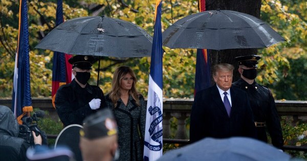 La Nación / Primera aparición oficial de Trump tras la derrota