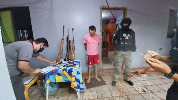 Detienen a narco brasileño con orden de captura en su país
