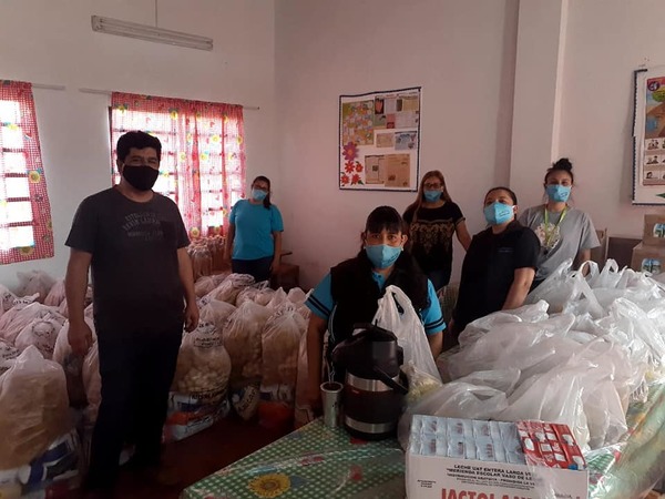 Gobernación distribuyó más de 1.150.000 kilos de alimentos a instituciones educativas de Pilar | .::Agencia IP::.