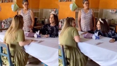 HOY /  La Comadre y Sol Cartes compartieron almuerzo, y es viral: "Vori Vori con la familia real"