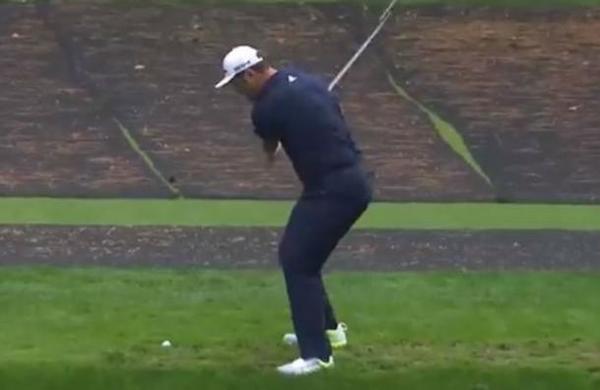 ¡Sobre el agua!: el asombroso 'hoyo en uno' del golfista español Jon Rahm en la previa del Masters de Augusta - SNT