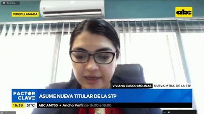 Asume nueva titular de la STP - Factor Clave - ABC Color