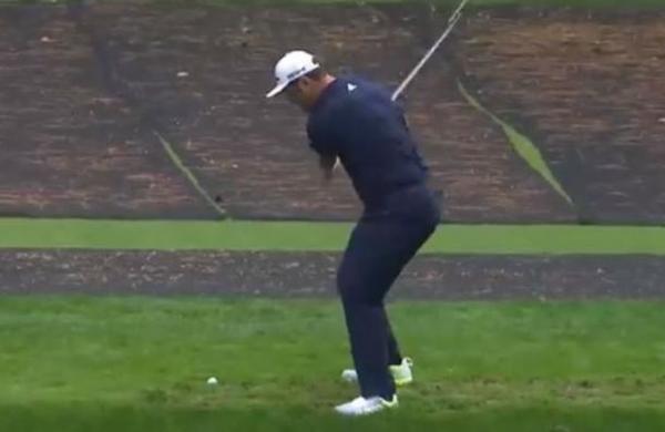 ¡Sobre el agua!: el asombroso 'hoyo en uno' del golfista español Jon Rahm en la previa del Masters de Augusta - C9N