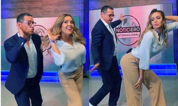 VIDEO. ¡Dallys y Pedro cuentan las noticias bailando!