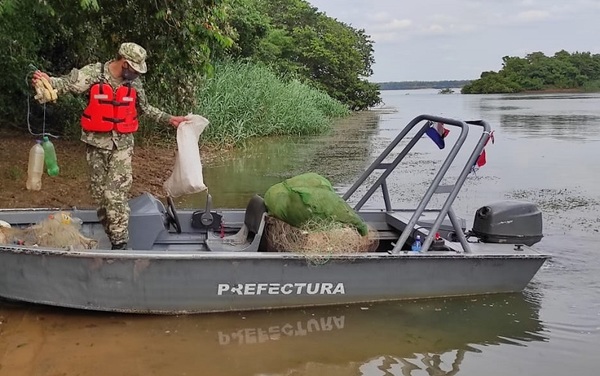 Pese a la veda siguen requisando equipos de pesca en diferentes controles