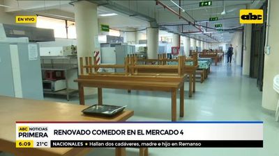 Renovado comedor en el mercado 4 - ABC Noticias - ABC Color
