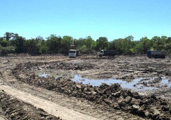 Tramo Villeta-Alberdi inundado tras crecida del río Paraguay - ADN Paraguayo