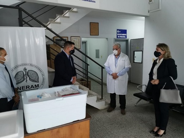 Ineran recibe donativo de reactivos y test rápido de covid-19 | .::Agencia IP::.