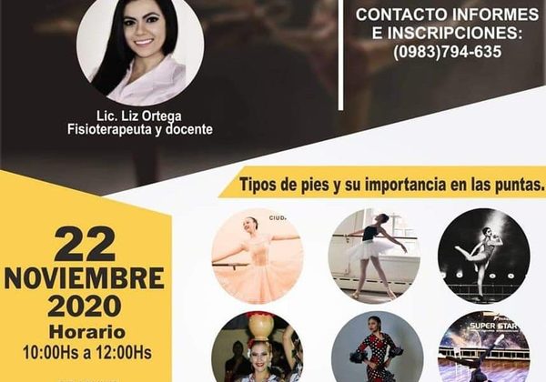 Ofrecerán talleres virtuales para bailarines