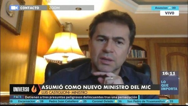 “Quiero salir a acompañar el trabajo de las industrias y los servicios”, aseveró Luis Castiglioni - ADN Paraguayo