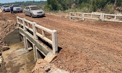 Caazapá: Realizan mejoras y mantenimiento de caminos vecinales - Noticiero Paraguay