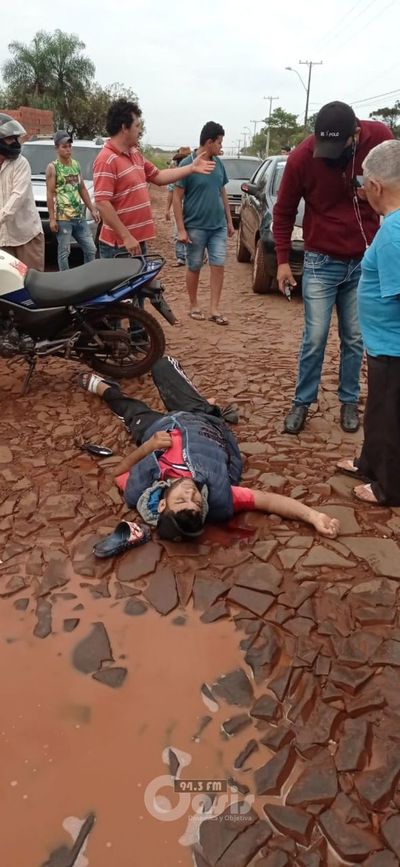 Atacan a tiros a un jóven en Pedro Juan