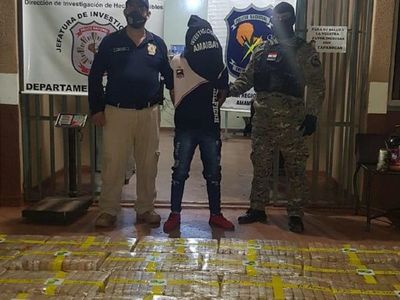 Detienen a un hombre con 416 kilos de marihuana en su domicilio