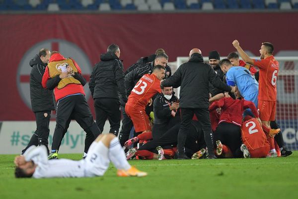 Macedonia del Norte se clasifica a la Eurocopa - Fútbol - ABC Color