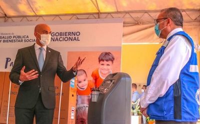 OPS entrega concentradores de oxígeno a Salud Pública | OnLivePy