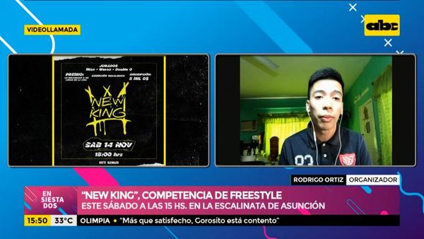 “New King”, competencia de freestyle este sábado en Asunción - Ensiestados - ABC Color