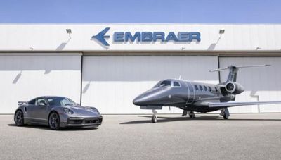 Embraer y Porsche lanzan Duet, un exclusivo “combo” de avión + auto