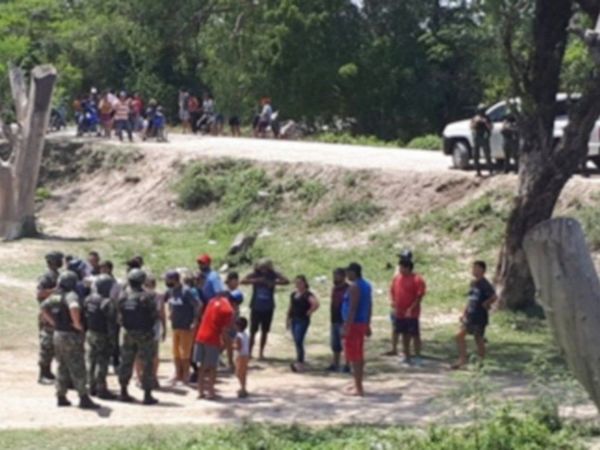 Enfrentamiento entre paseros y Policía argentina en Clorinda