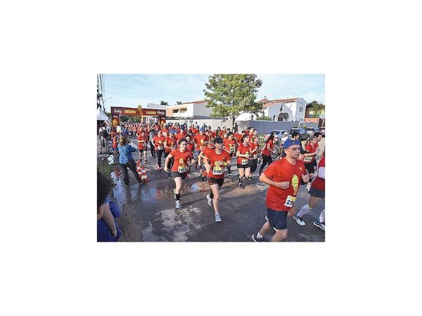 Maratón madrugador en el Parque Guasu