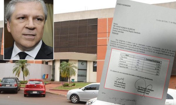 Tesãi tuvo que pedir que Salud Pública le auxilie con tapabocas y otros insumos – Diario TNPRESS