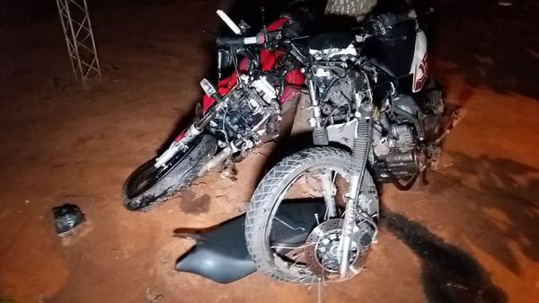 Un muerto tras violento choque entre motocicletas - Nacionales - ABC Color