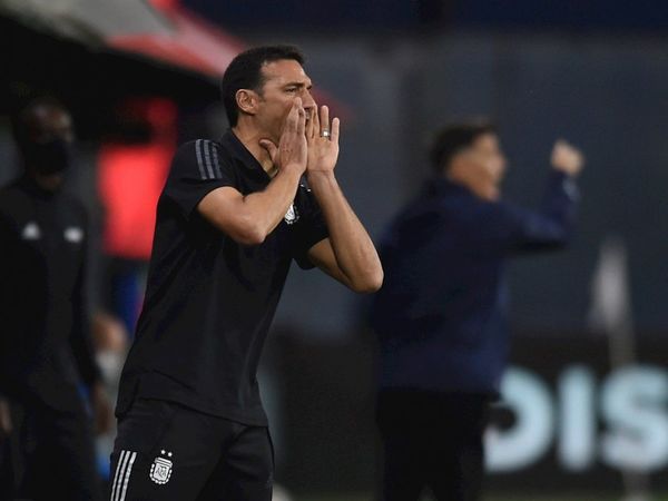 Lo que dijo Scaloni tras el empate con Paraguay