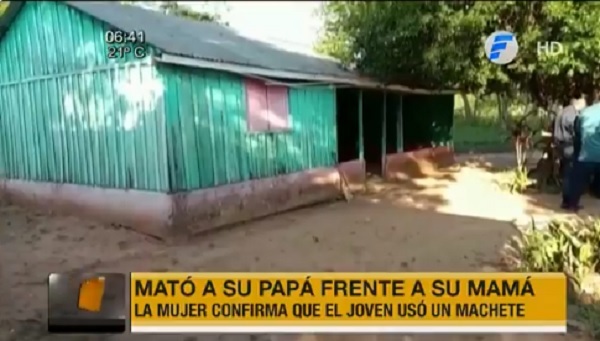 Joven mata a su padre en Carayaó